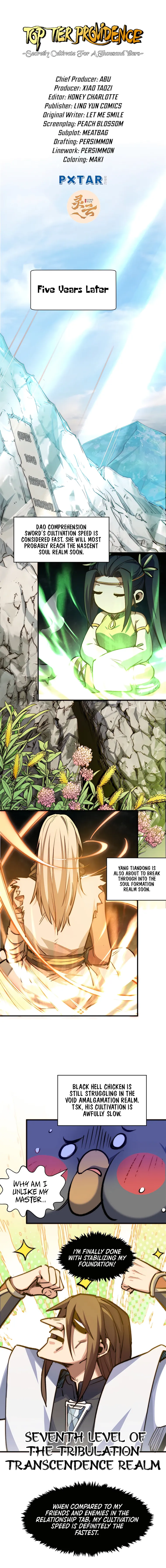 Lucky Me: I Secretly Cultivated for 1,000 Years Chapter 135 — Page 1