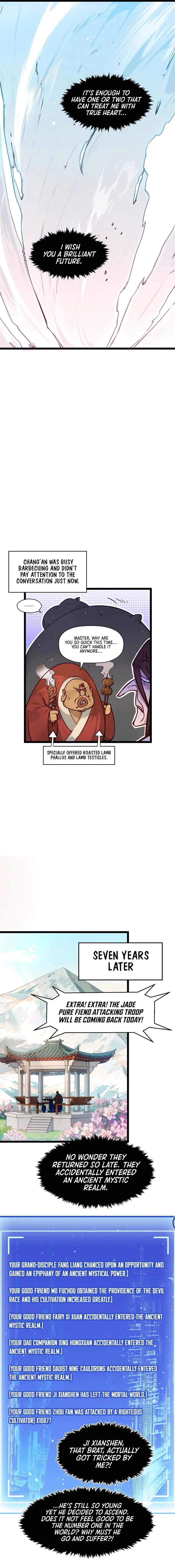 Lucky Me: I Secretly Cultivated for 1,000 Years Chapter 151 — Page 7