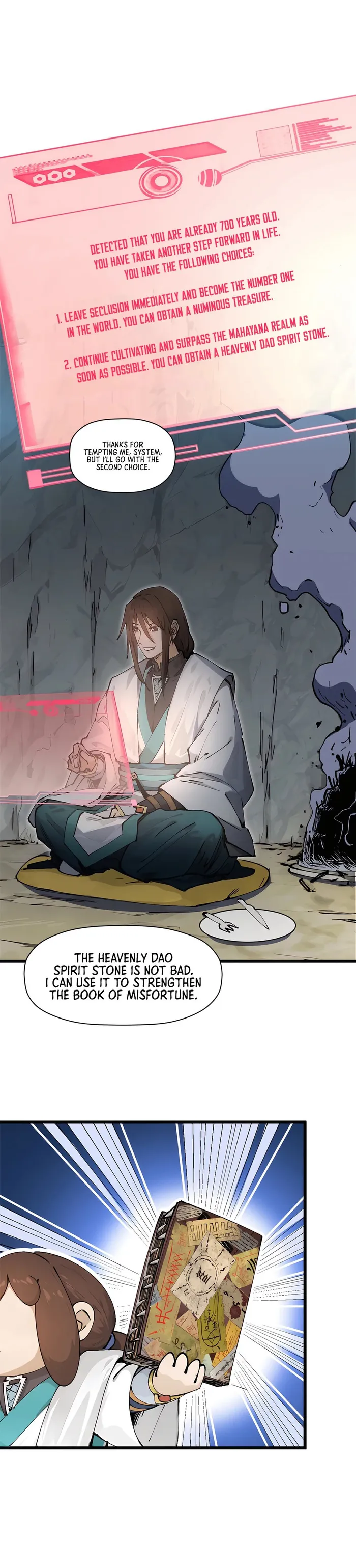 Lucky Me: I Secretly Cultivated for 1,000 Years Chapter 162 — Page 1