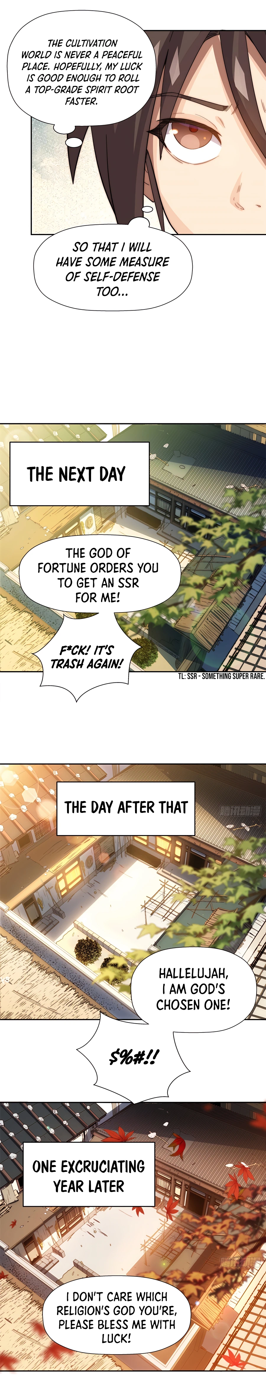 Lucky Me: I Secretly Cultivated for 1,000 Years Chapter 2 — Page 3