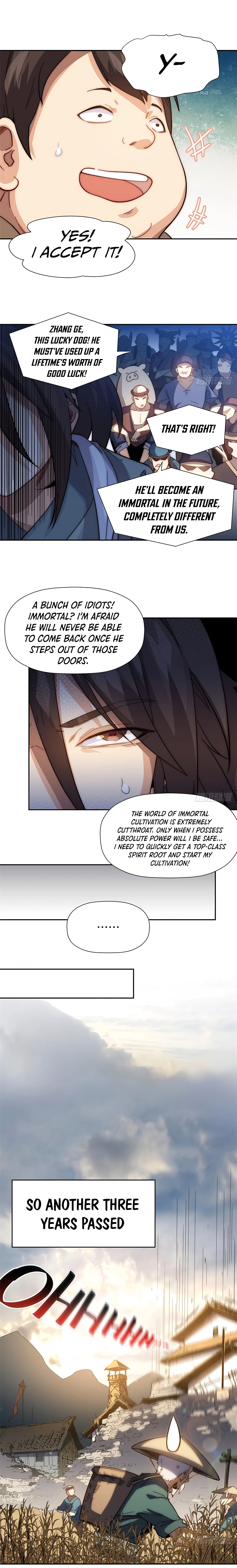 Lucky Me: I Secretly Cultivated for 1,000 Years Chapter 2 — Page 9