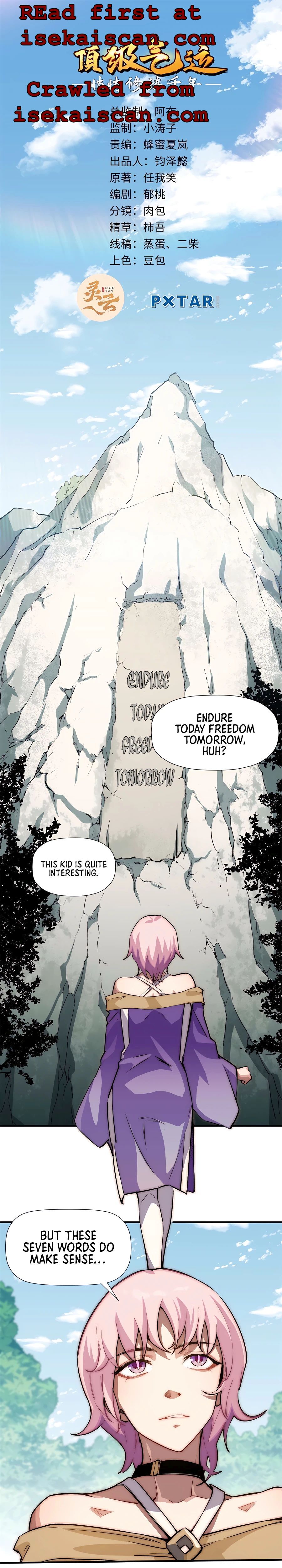 Lucky Me: I Secretly Cultivated for 1,000 Years Chapter 46 — Page 1