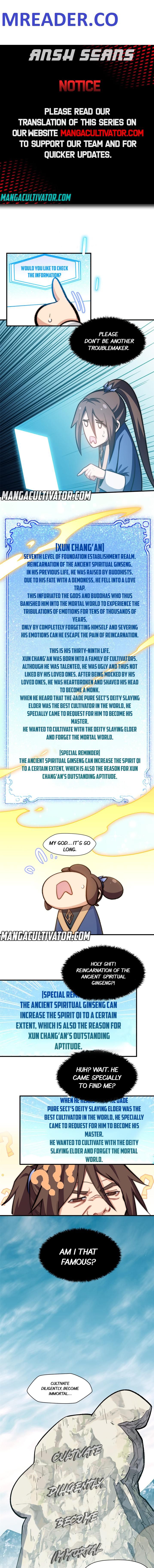 Lucky Me: I Secretly Cultivated for 1,000 Years Chapter 67 — Page 1
