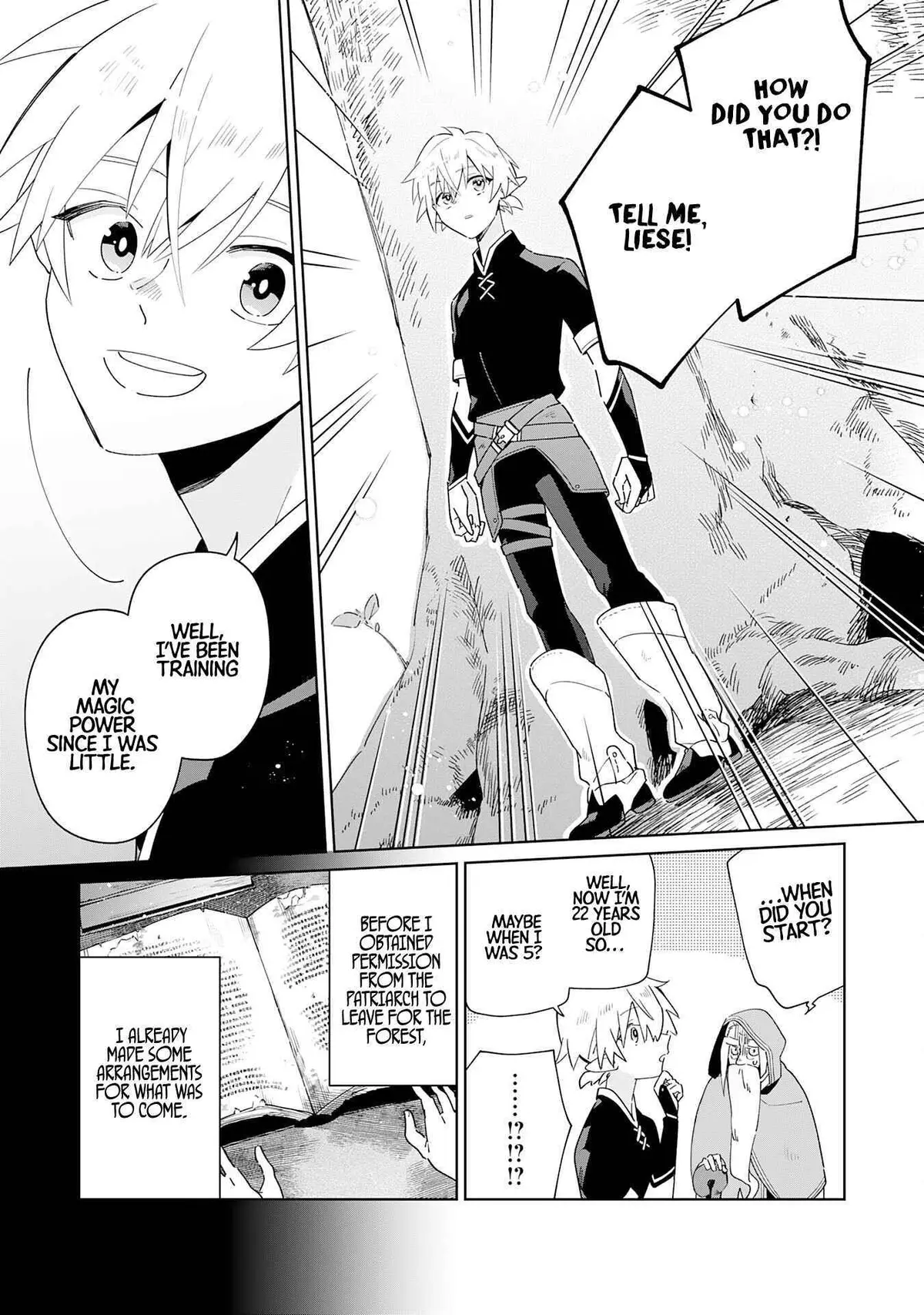 Majutsu o Kiwamete Tabi ni Deta Tensei Elf, Moteamashita Jumyou de Ikeru Densetsu to naru Chapter 1 — Page 19