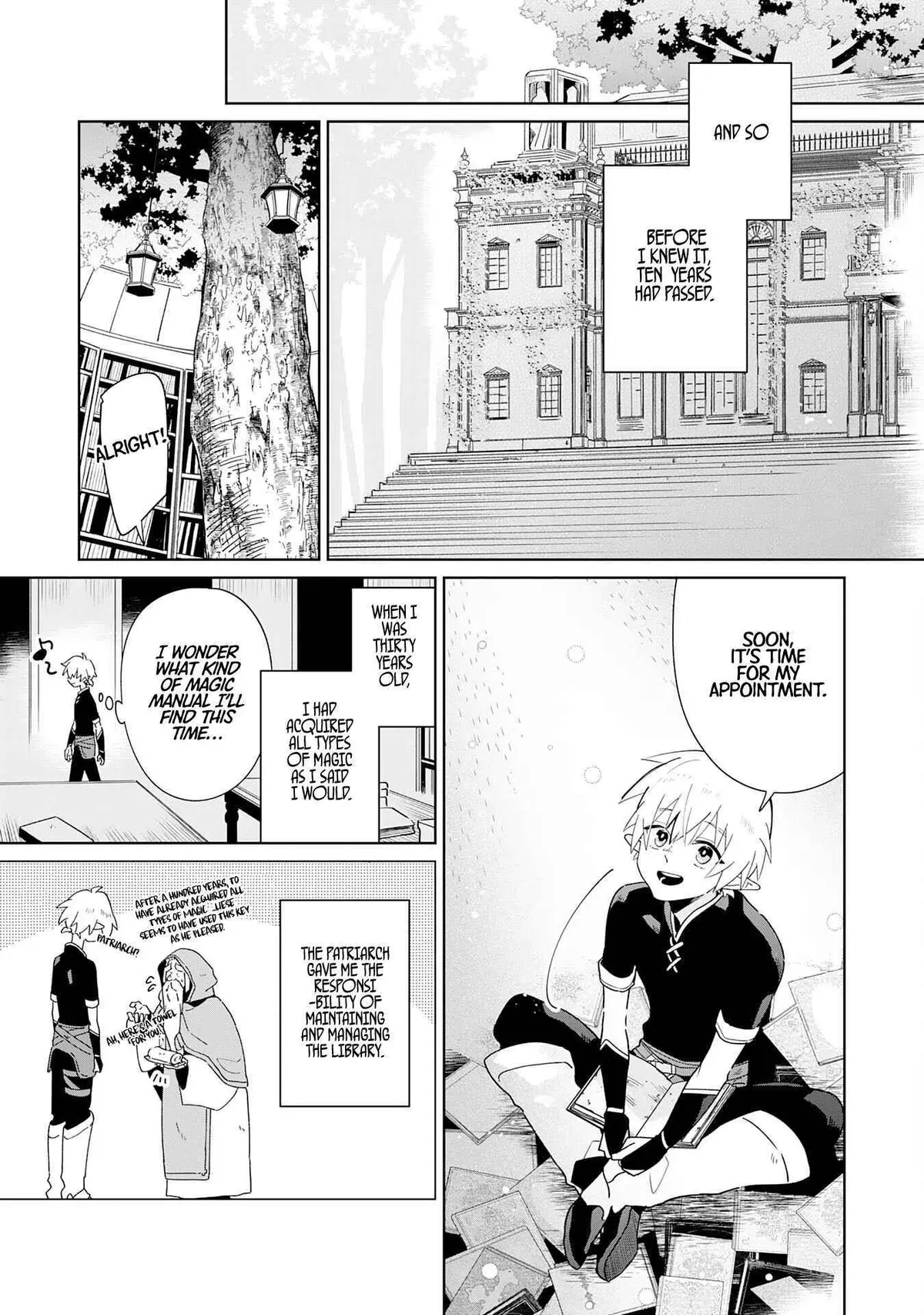 Majutsu o Kiwamete Tabi ni Deta Tensei Elf, Moteamashita Jumyou de Ikeru Densetsu to naru Chapter 1 — Page 23