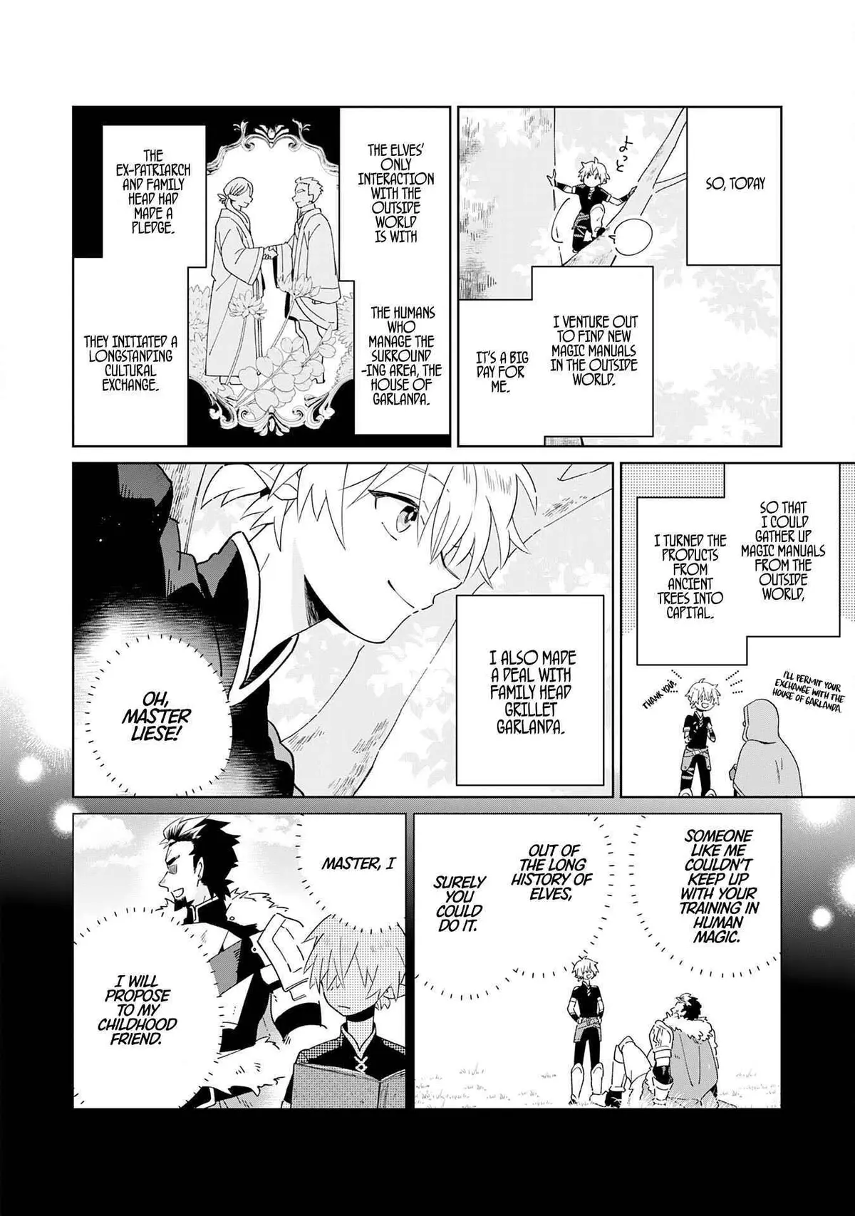 Majutsu o Kiwamete Tabi ni Deta Tensei Elf, Moteamashita Jumyou de Ikeru Densetsu to naru Chapter 1 — Page 24