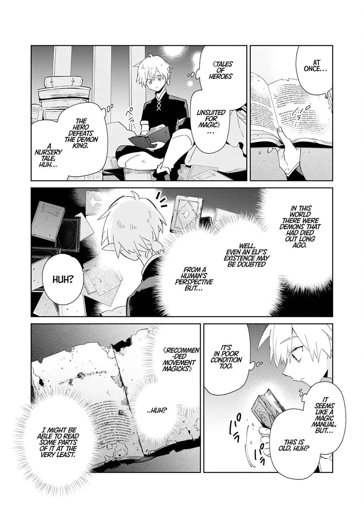 Majutsu o Kiwamete Tabi ni Deta Tensei Elf, Moteamashita Jumyou de Ikeru Densetsu to naru Chapter 1 — Page 31