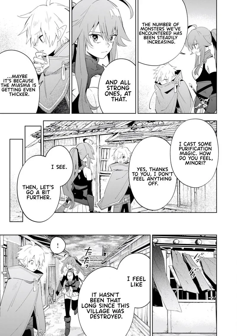Majutsu o Kiwamete Tabi ni Deta Tensei Elf, Moteamashita Jumyou de Ikeru Densetsu to naru Chapter 13 — Page 12
