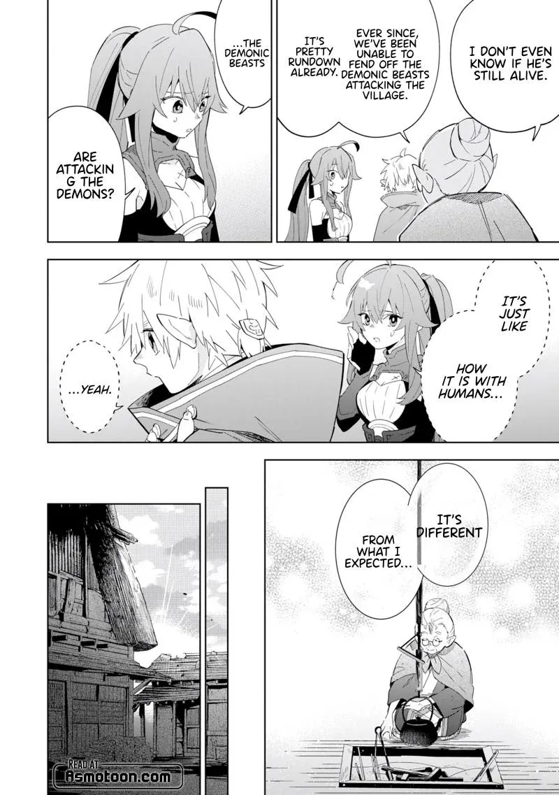 Majutsu o Kiwamete Tabi ni Deta Tensei Elf, Moteamashita Jumyou de Ikeru Densetsu to naru Chapter 13 — Page 23