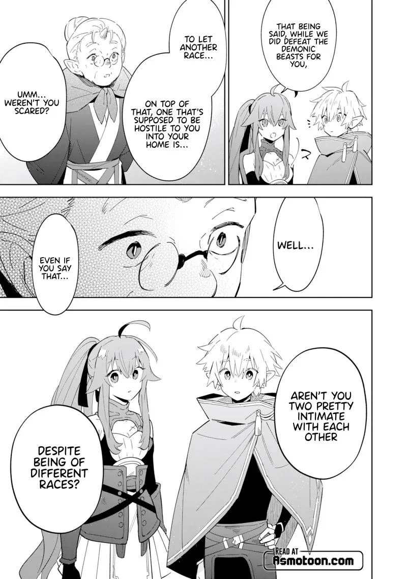 Majutsu o Kiwamete Tabi ni Deta Tensei Elf, Moteamashita Jumyou de Ikeru Densetsu to naru Chapter 13 — Page 28
