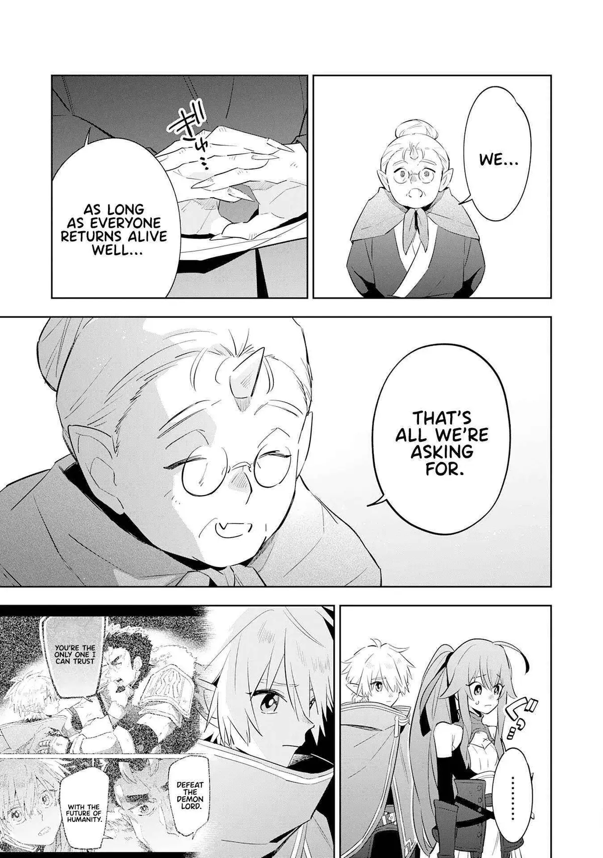 Majutsu o Kiwamete Tabi ni Deta Tensei Elf, Moteamashita Jumyou de Ikeru Densetsu to naru Chapter 14 — Page 12