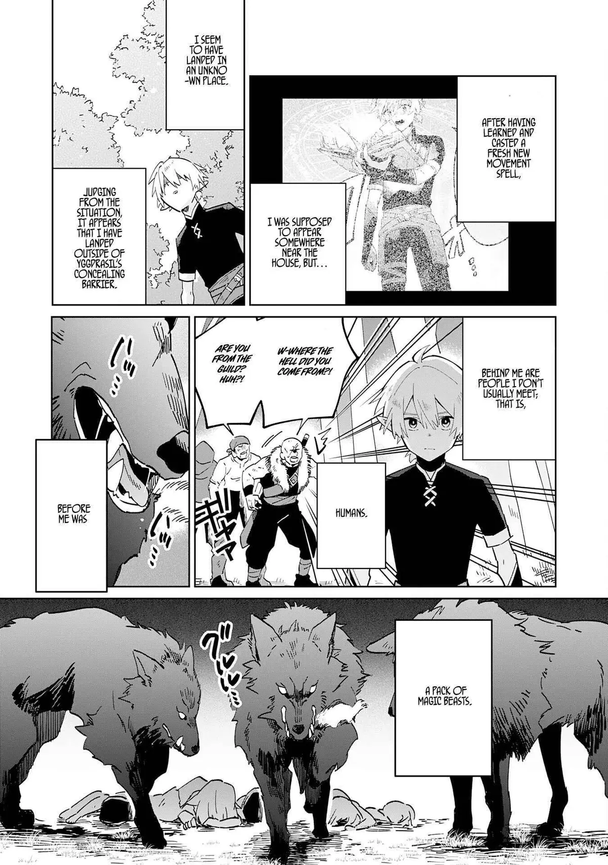 Majutsu o Kiwamete Tabi ni Deta Tensei Elf, Moteamashita Jumyou de Ikeru Densetsu to naru Chapter 2 — Page 2