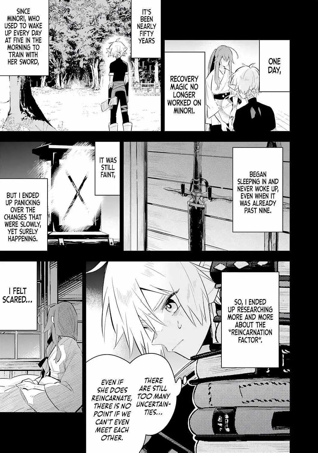 Majutsu o Kiwamete Tabi ni Deta Tensei Elf, Moteamashita Jumyou de Ikeru Densetsu to naru Chapter 27 — Page 10