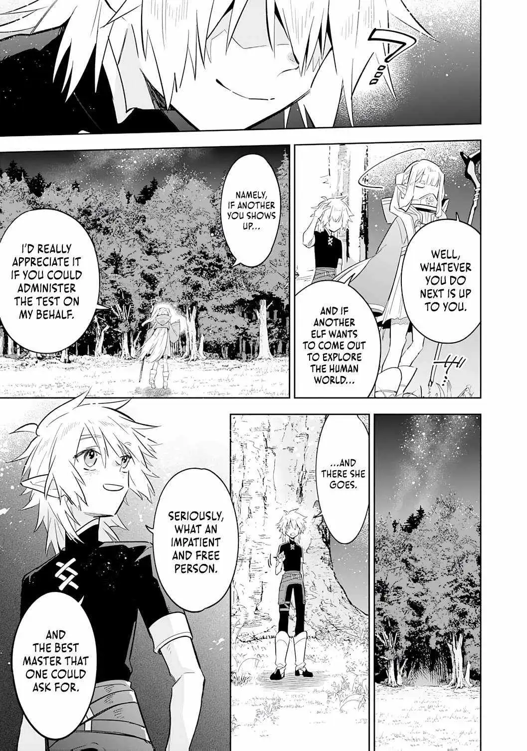 Majutsu o Kiwamete Tabi ni Deta Tensei Elf, Moteamashita Jumyou de Ikeru Densetsu to naru Chapter 27 — Page 33