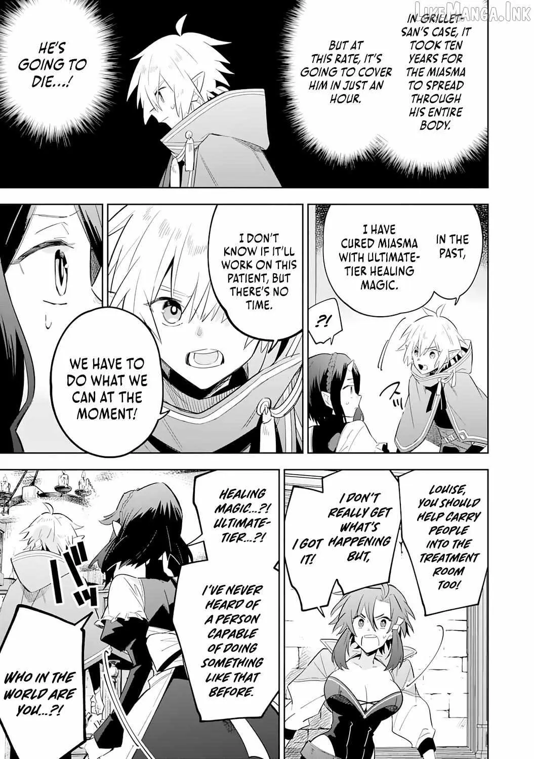 Majutsu o Kiwamete Tabi ni Deta Tensei Elf, Moteamashita Jumyou de Ikeru Densetsu to naru Chapter 29 — Page 12