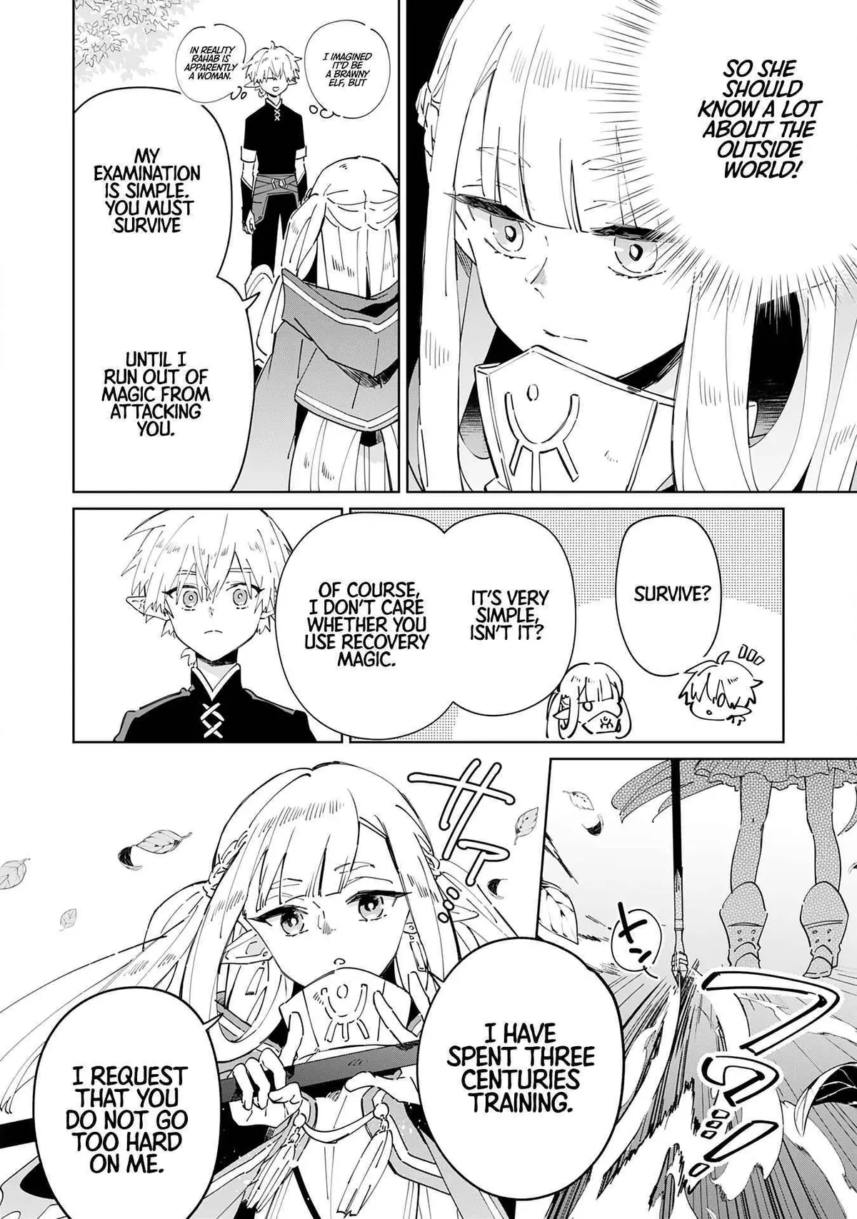 Majutsu o Kiwamete Tabi ni Deta Tensei Elf, Moteamashita Jumyou de Ikeru Densetsu to naru Chapter 3 — Page 8