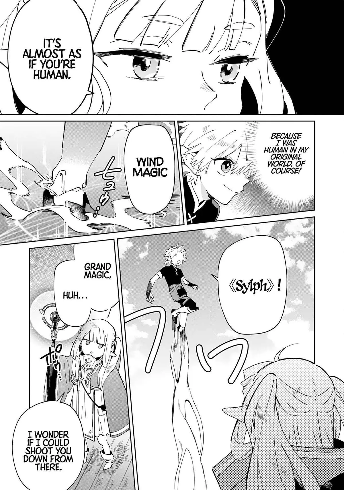 Majutsu o Kiwamete Tabi ni Deta Tensei Elf, Moteamashita Jumyou de Ikeru Densetsu to naru Chapter 3 — Page 14