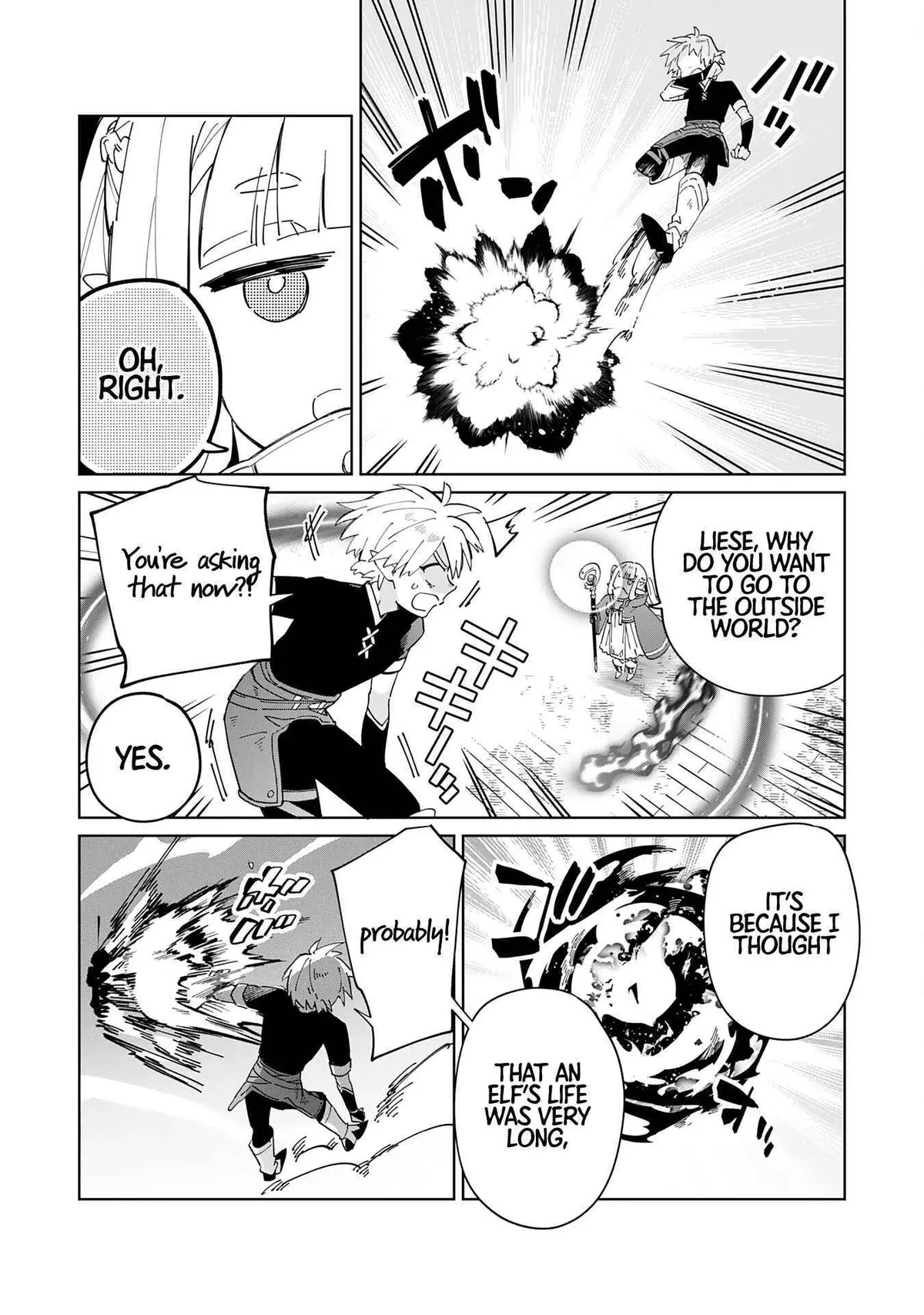 Majutsu o Kiwamete Tabi ni Deta Tensei Elf, Moteamashita Jumyou de Ikeru Densetsu to naru Chapter 3 — Page 16