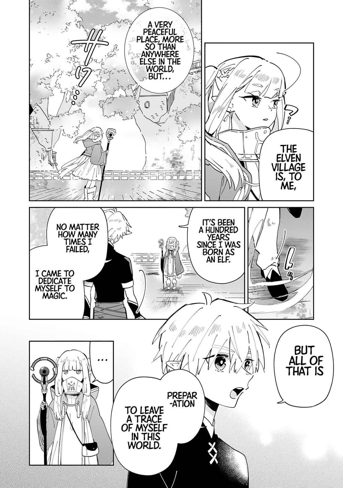 Majutsu o Kiwamete Tabi ni Deta Tensei Elf, Moteamashita Jumyou de Ikeru Densetsu to naru Chapter 3 — Page 17