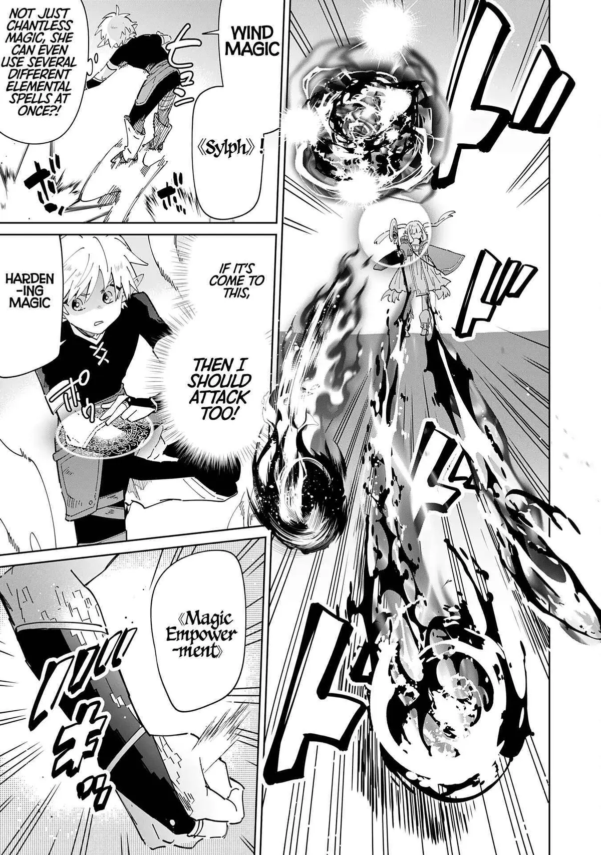 Majutsu o Kiwamete Tabi ni Deta Tensei Elf, Moteamashita Jumyou de Ikeru Densetsu to naru Chapter 3 — Page 24