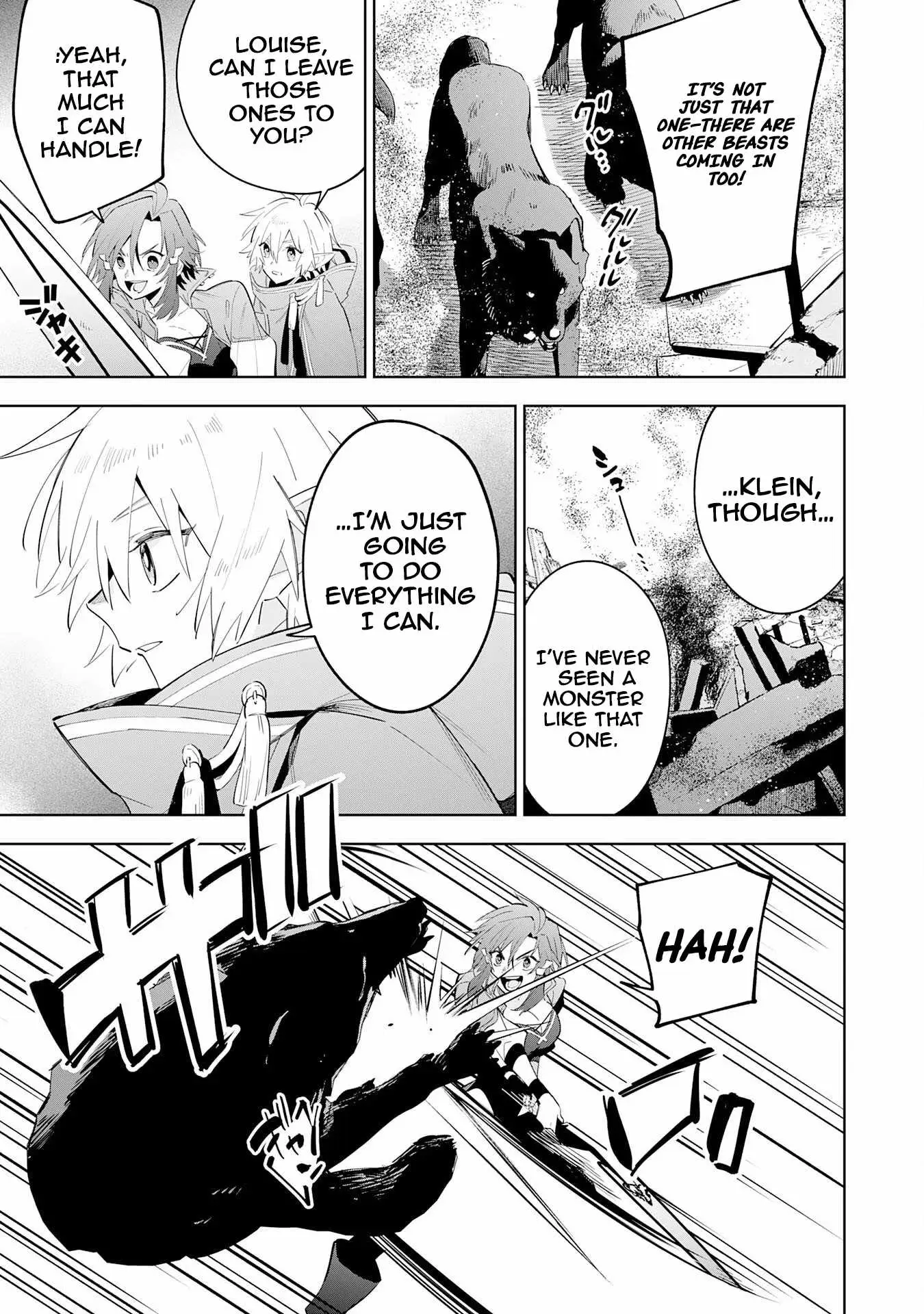 Majutsu o Kiwamete Tabi ni Deta Tensei Elf, Moteamashita Jumyou de Ikeru Densetsu to naru Chapter 32 — Page 11