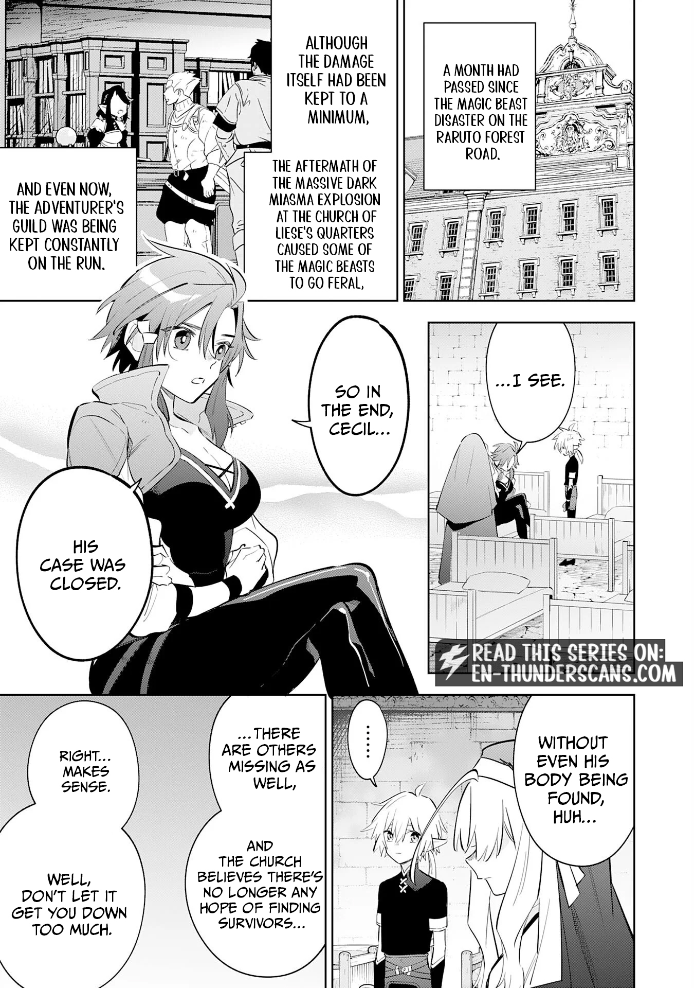 Majutsu o Kiwamete Tabi ni Deta Tensei Elf, Moteamashita Jumyou de Ikeru Densetsu to naru Chapter 33 — Page 13