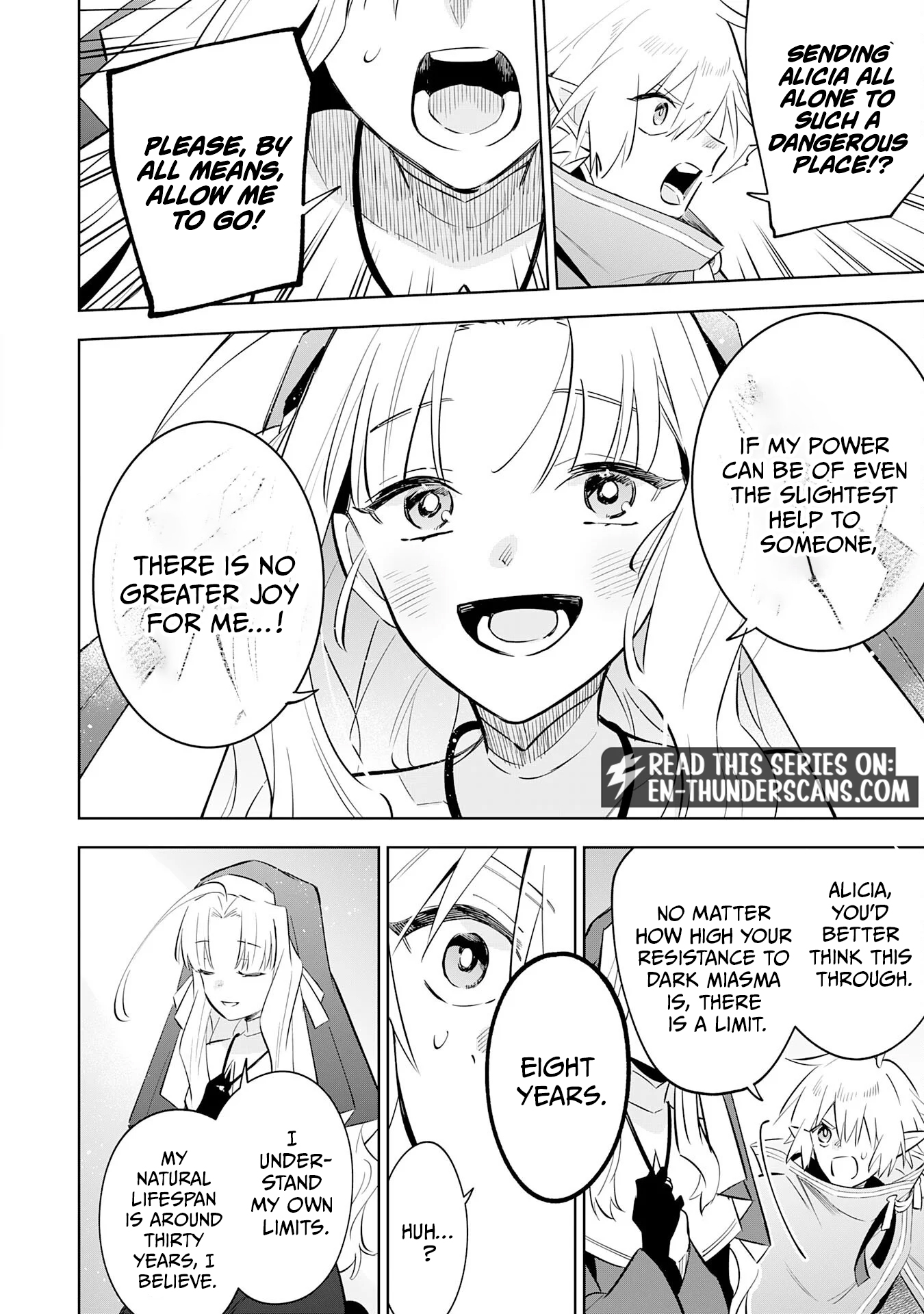 Majutsu o Kiwamete Tabi ni Deta Tensei Elf, Moteamashita Jumyou de Ikeru Densetsu to naru Chapter 33 — Page 26