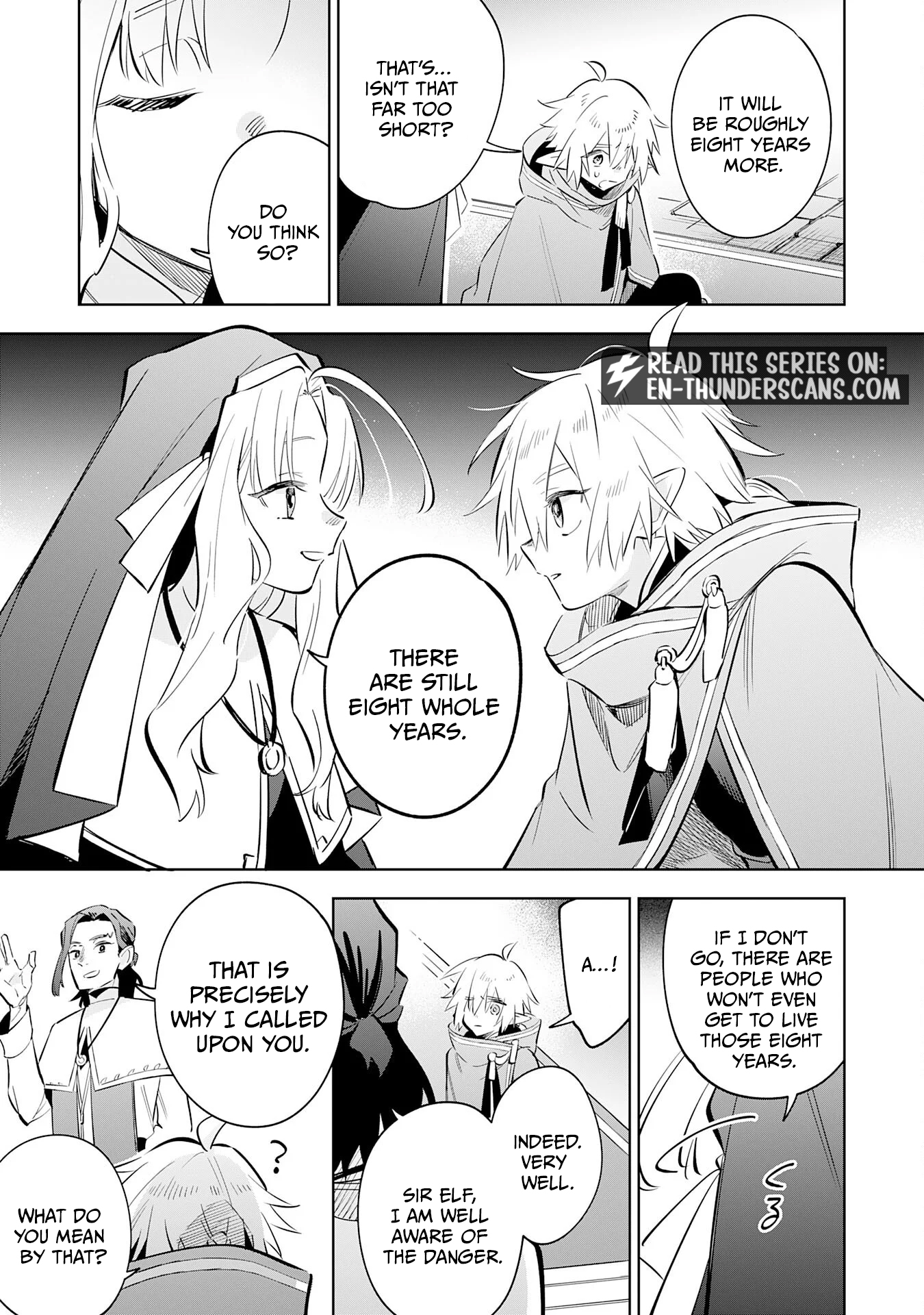 Majutsu o Kiwamete Tabi ni Deta Tensei Elf, Moteamashita Jumyou de Ikeru Densetsu to naru Chapter 33 — Page 27