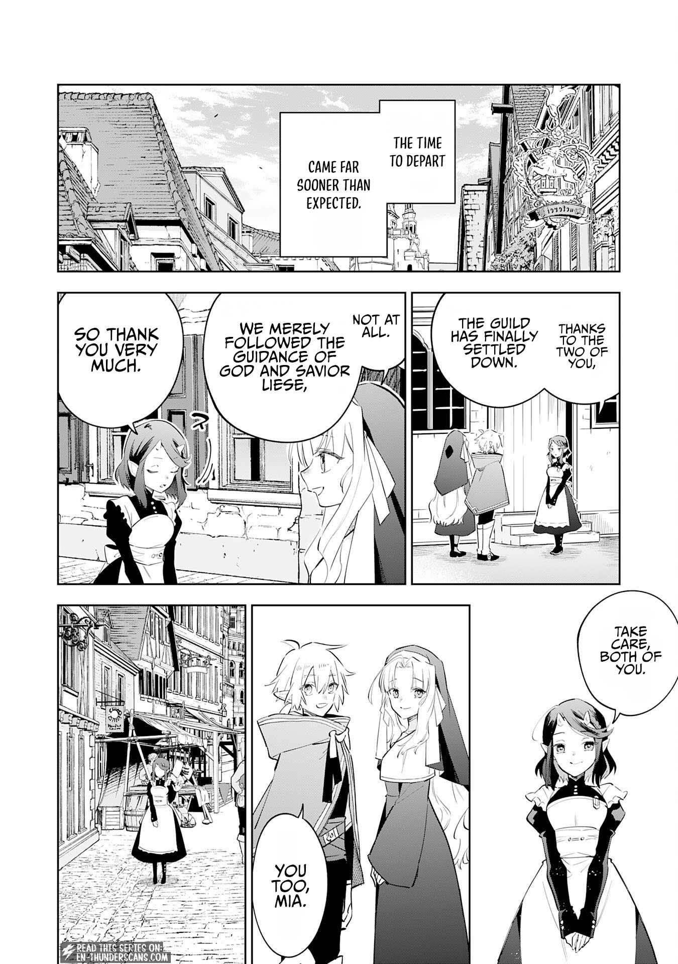 Majutsu o Kiwamete Tabi ni Deta Tensei Elf, Moteamashita Jumyou de Ikeru Densetsu to naru Chapter 34 — Page 2