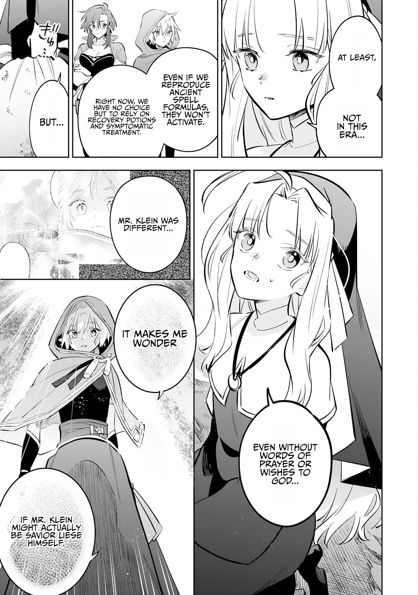 Majutsu o Kiwamete Tabi ni Deta Tensei Elf, Moteamashita Jumyou de Ikeru Densetsu to naru Chapter 34 — Page 13