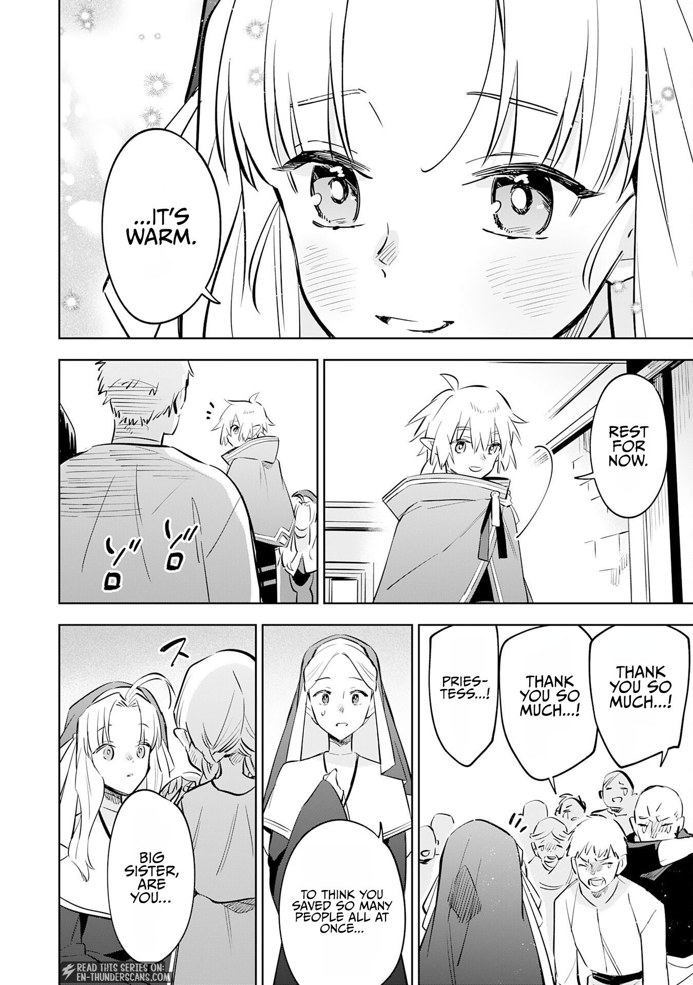Majutsu o Kiwamete Tabi ni Deta Tensei Elf, Moteamashita Jumyou de Ikeru Densetsu to naru Chapter 34 — Page 28