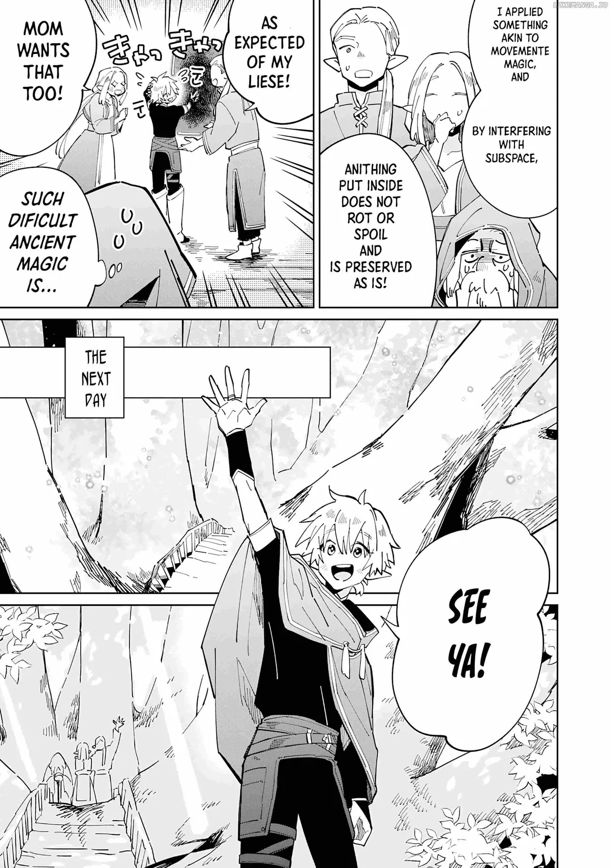Majutsu o Kiwamete Tabi ni Deta Tensei Elf, Moteamashita Jumyou de Ikeru Densetsu to naru Chapter 4 — Page 11