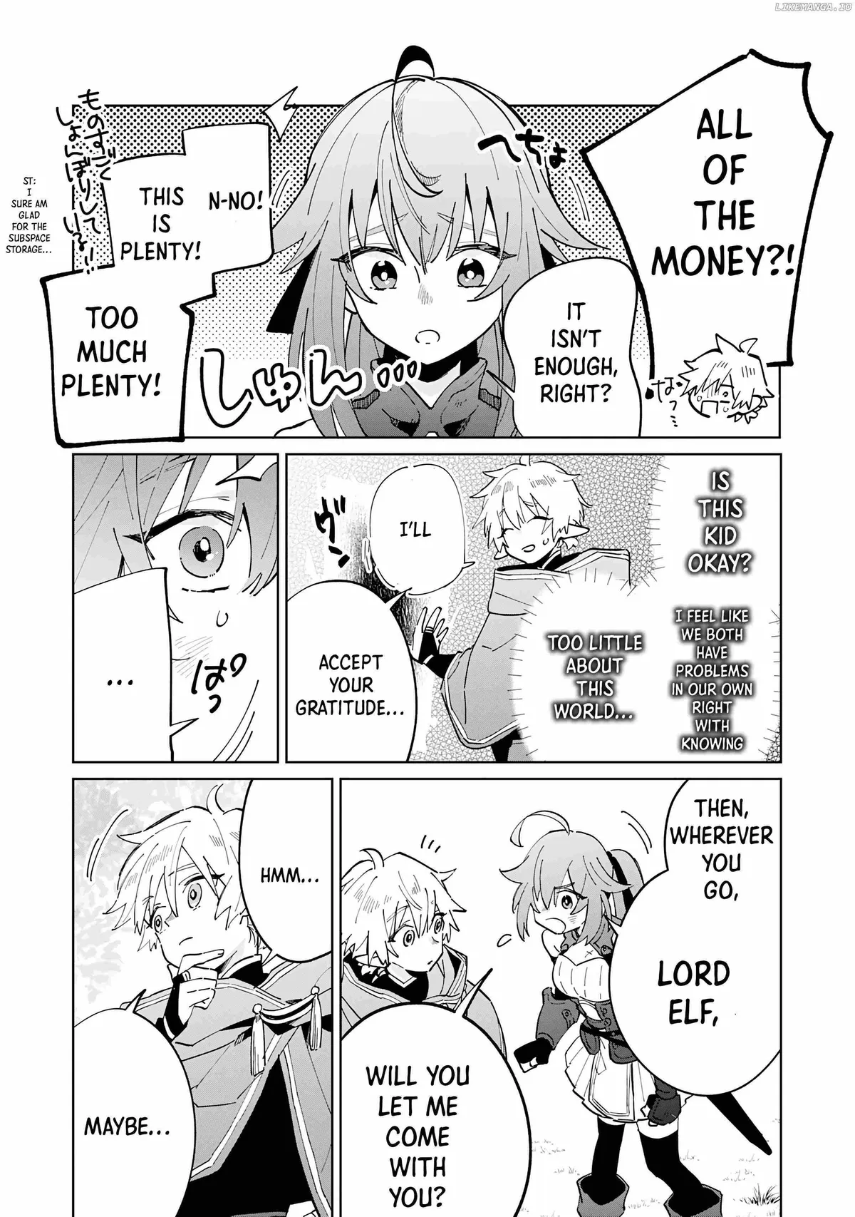 Majutsu o Kiwamete Tabi ni Deta Tensei Elf, Moteamashita Jumyou de Ikeru Densetsu to naru Chapter 4 — Page 21