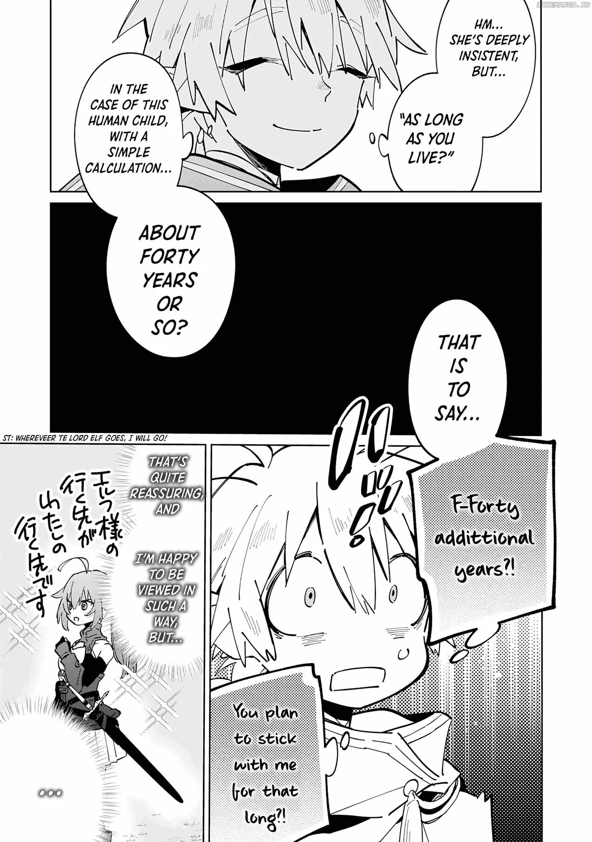 Majutsu o Kiwamete Tabi ni Deta Tensei Elf, Moteamashita Jumyou de Ikeru Densetsu to naru Chapter 4 — Page 24
