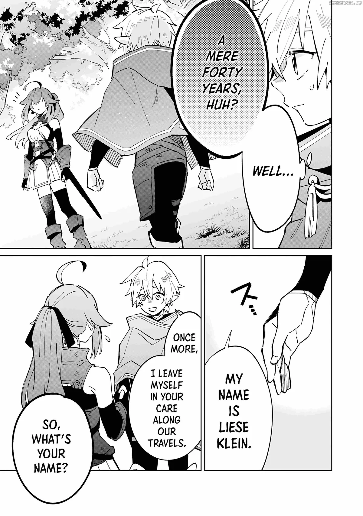 Majutsu o Kiwamete Tabi ni Deta Tensei Elf, Moteamashita Jumyou de Ikeru Densetsu to naru Chapter 4 — Page 25