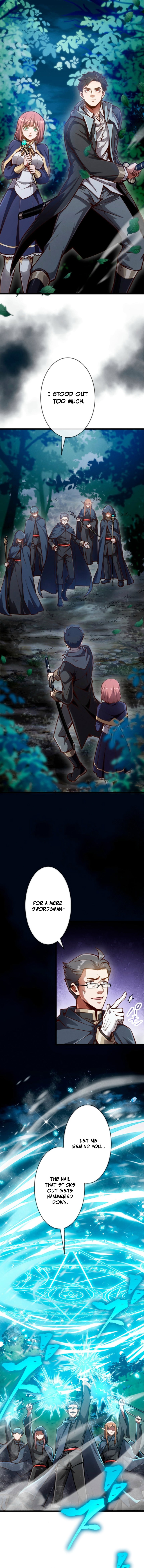 Majutsu Shijou Sekai no Youtou Tsukai -Ken o Kiwameta Samurai wa Majutsu Shijou Shugi no Isekai e to Tenseishi, Mikuda Sarete Iru Kenjutsu de Musou suru- Chapter 1 — Page 3