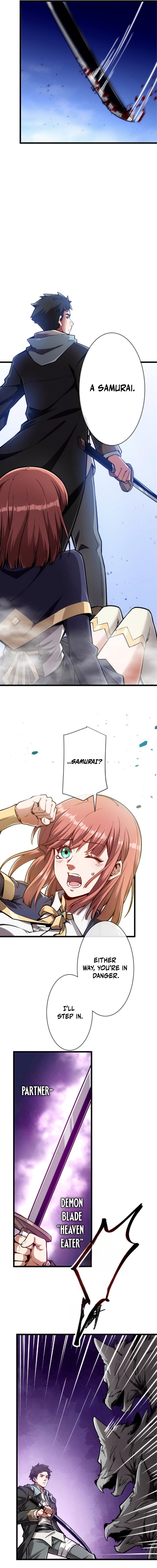 Majutsu Shijou Sekai no Youtou Tsukai -Ken o Kiwameta Samurai wa Majutsu Shijou Shugi no Isekai e to Tenseishi, Mikuda Sarete Iru Kenjutsu de Musou suru- Chapter 1 — Page 18