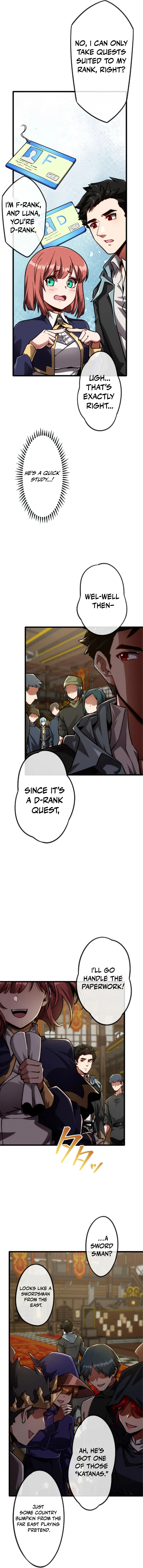 Majutsu Shijou Sekai no Youtou Tsukai -Ken o Kiwameta Samurai wa Majutsu Shijou Shugi no Isekai e to Tenseishi, Mikuda Sarete Iru Kenjutsu de Musou suru- Chapter 4 — Page 2