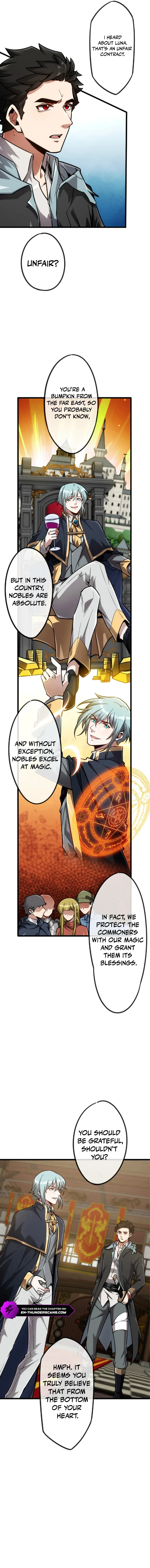 Majutsu Shijou Sekai no Youtou Tsukai -Ken o Kiwameta Samurai wa Majutsu Shijou Shugi no Isekai e to Tenseishi, Mikuda Sarete Iru Kenjutsu de Musou suru- Chapter 4 — Page 4