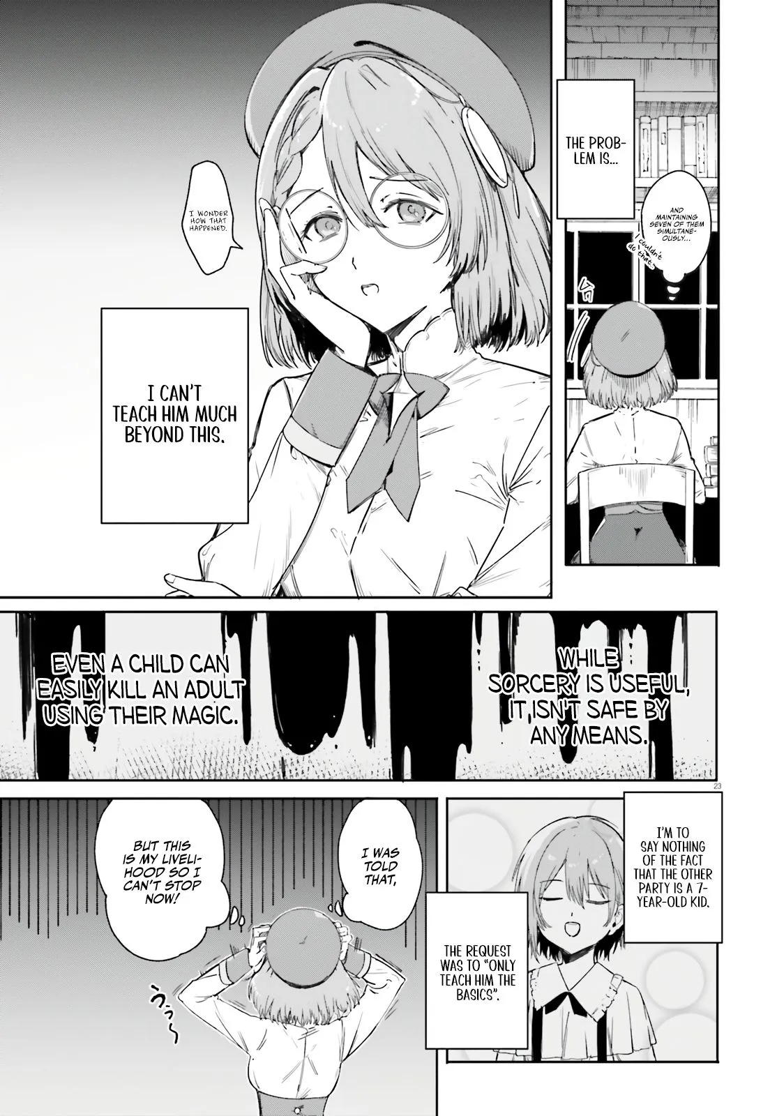 Majutsushi Kunon wa Miete Iru Chapter 1 — Page 22