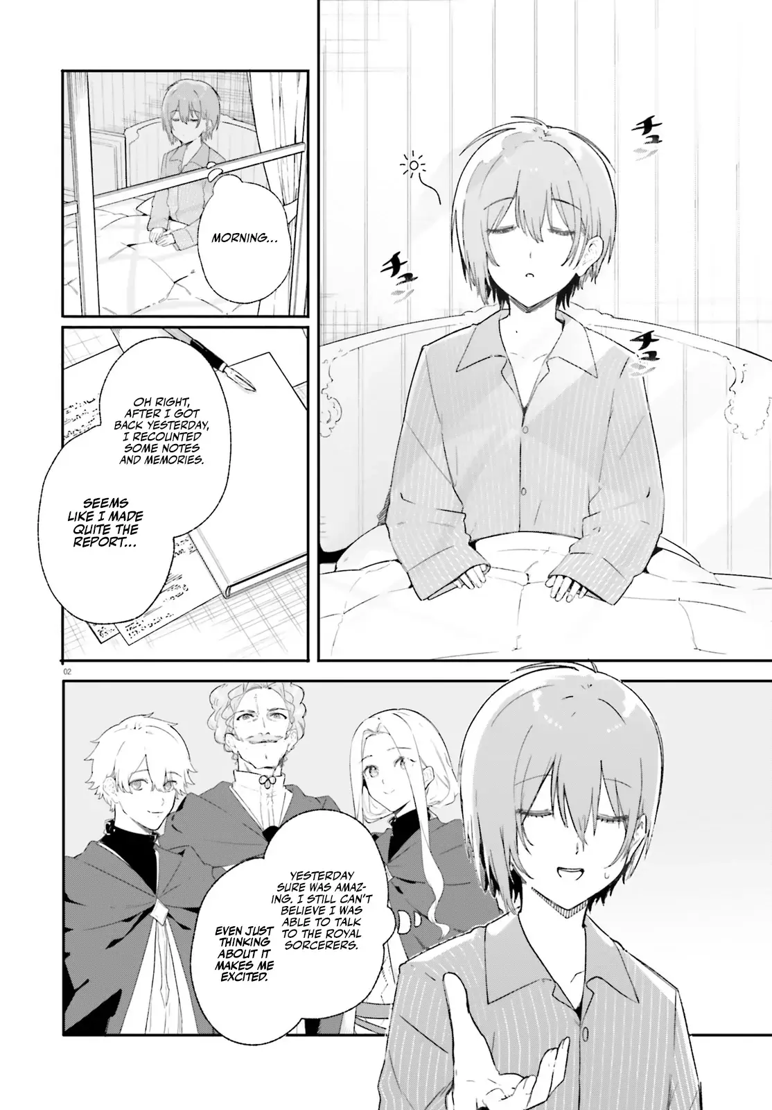 Majutsushi Kunon wa Miete Iru Chapter 10 — Page 4