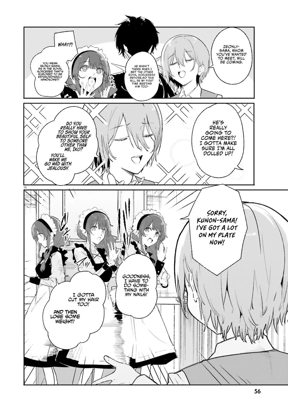 Majutsushi Kunon wa Miete Iru Chapter 10 — Page 8