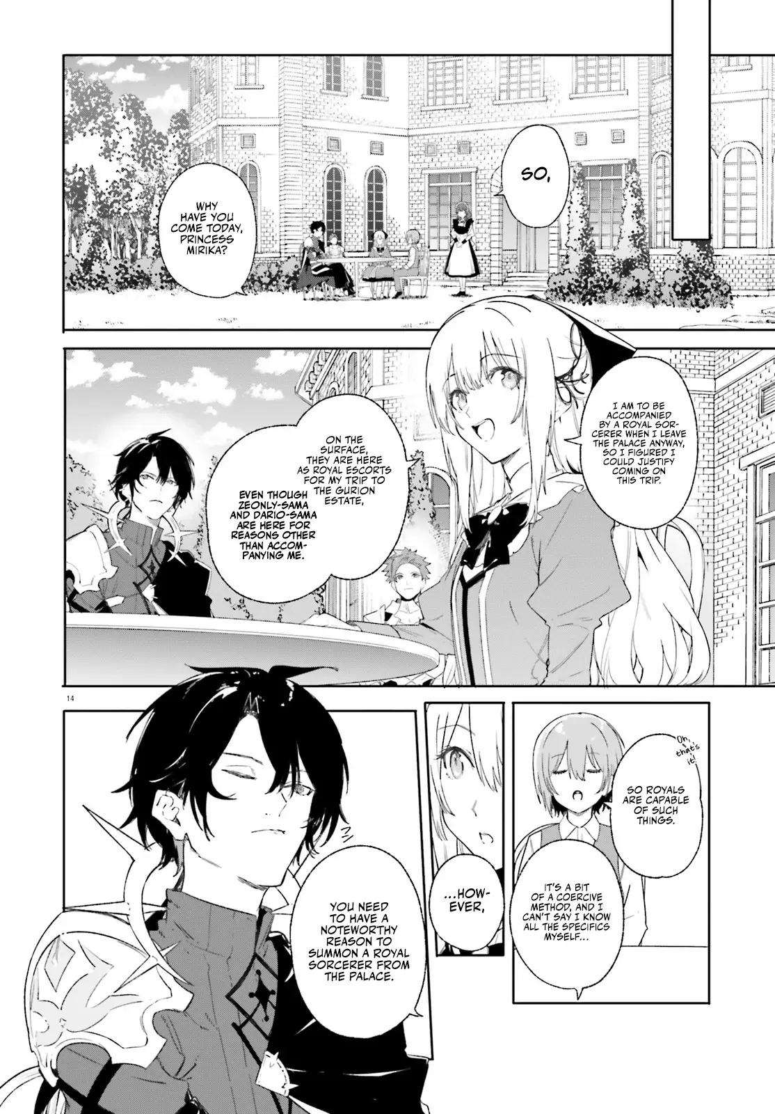 Majutsushi Kunon wa Miete Iru Chapter 10 — Page 16