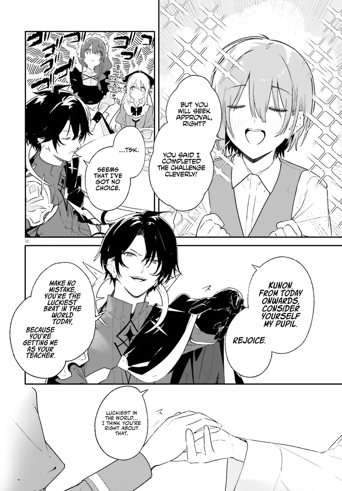 Majutsushi Kunon wa Miete Iru Chapter 10 — Page 34