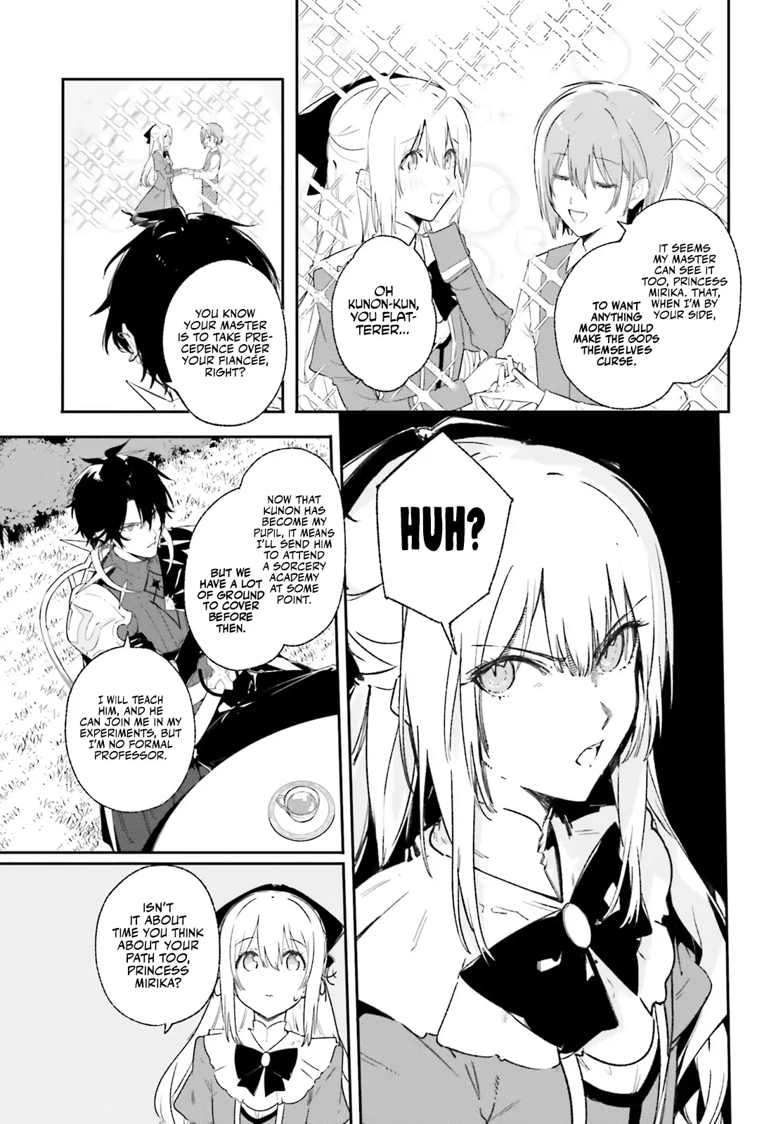 Majutsushi Kunon wa Miete Iru Chapter 10 — Page 35