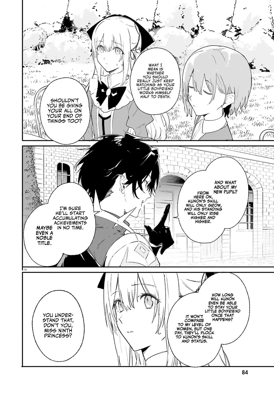 Majutsushi Kunon wa Miete Iru Chapter 10 — Page 36