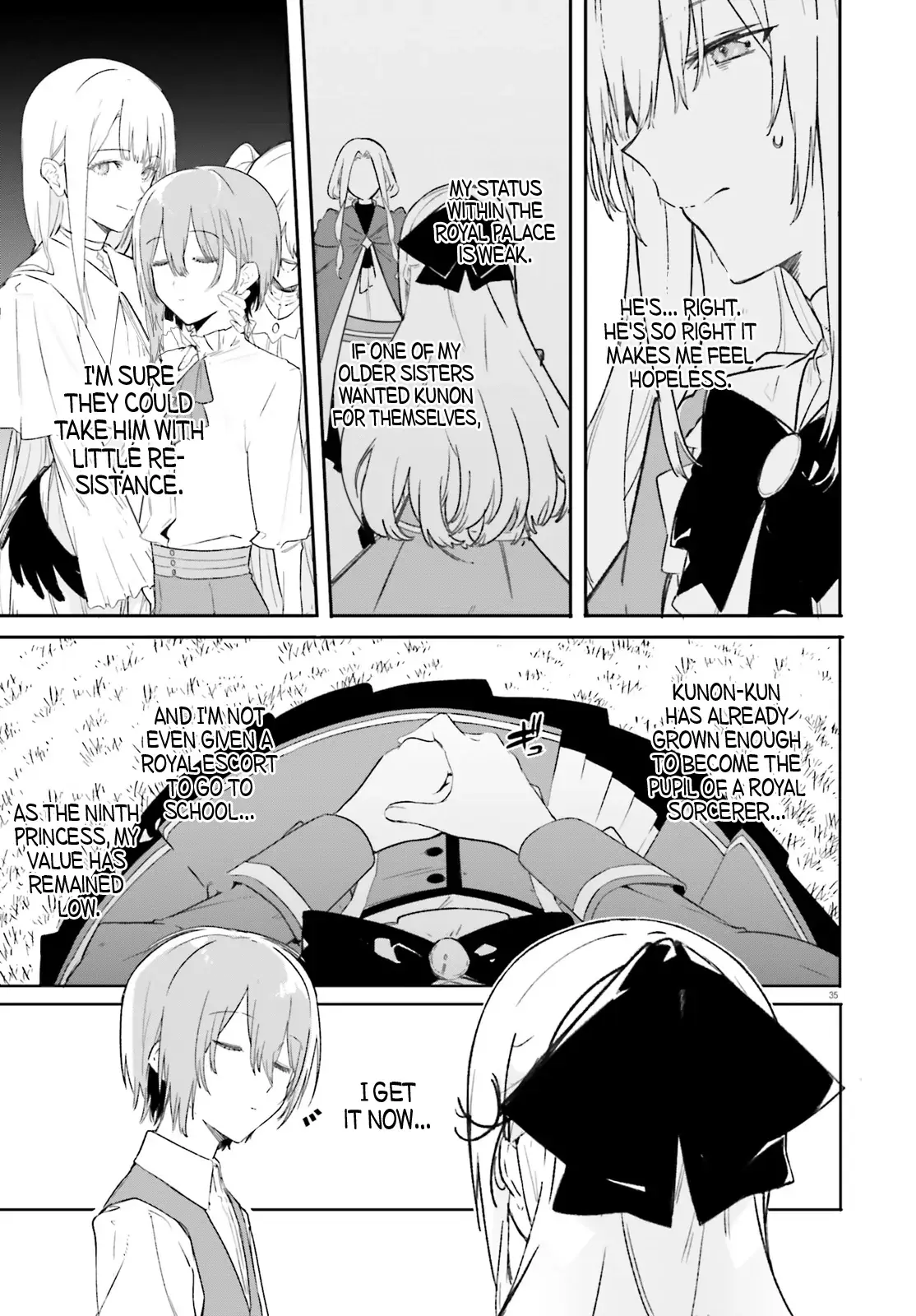 Majutsushi Kunon wa Miete Iru Chapter 10 — Page 37