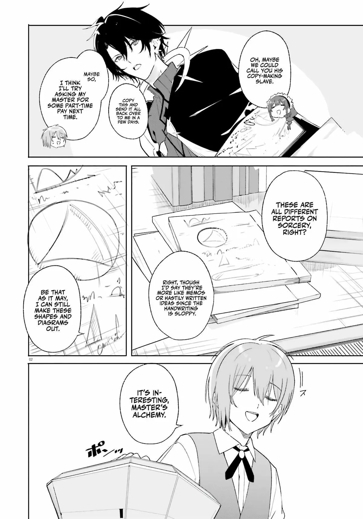 Majutsushi Kunon wa Miete Iru Chapter 11 — Page 3