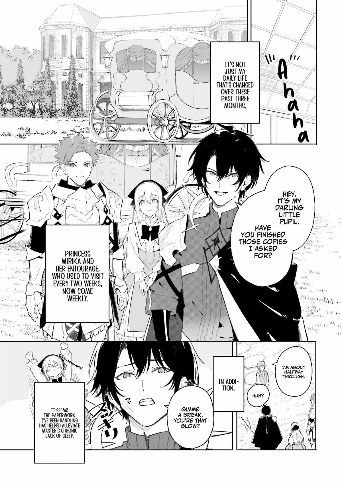 Majutsushi Kunon wa Miete Iru Chapter 11 — Page 6