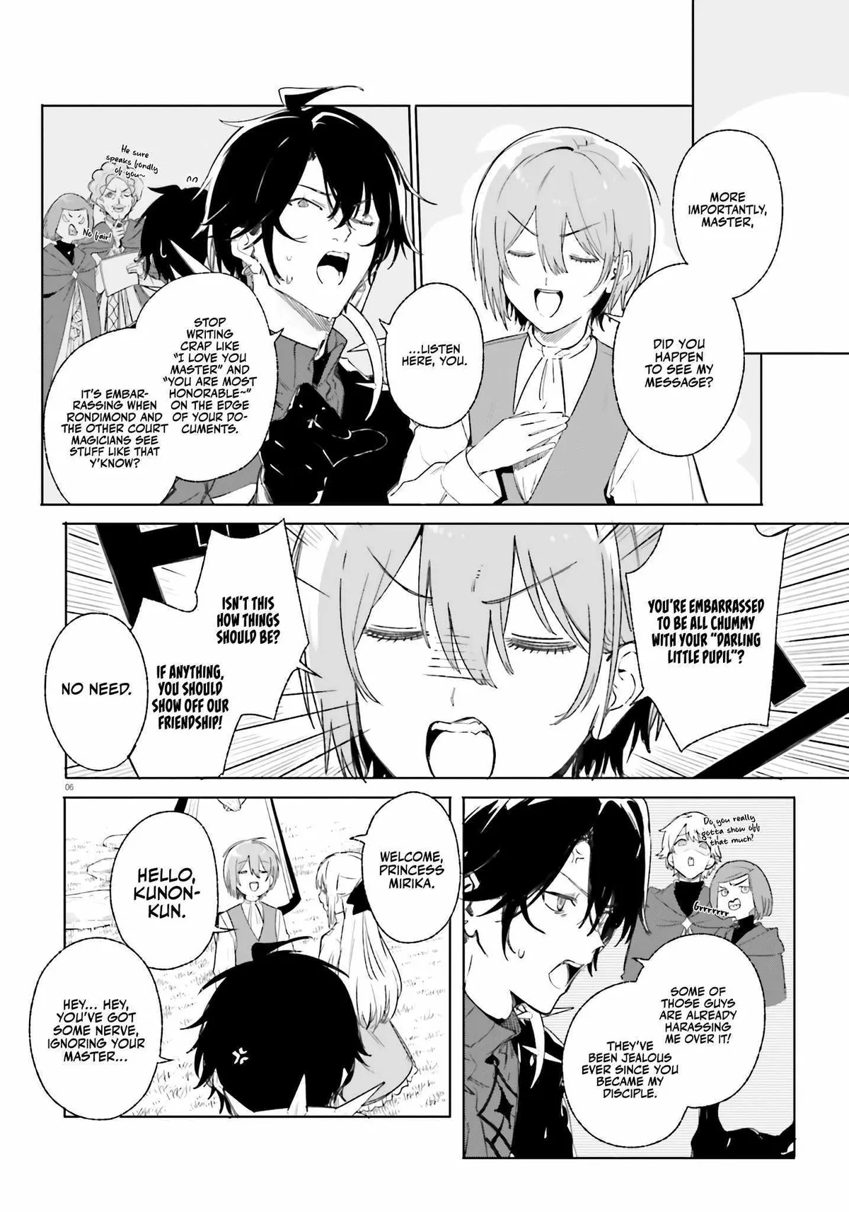 Majutsushi Kunon wa Miete Iru Chapter 11 — Page 7
